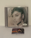 Ariana Grande Autographed CD cover