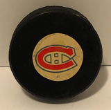 Montreal Canadians Game Used Puck