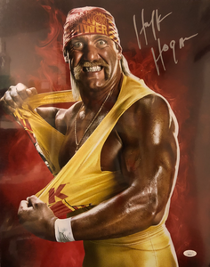 Hulk Hogan Autographed 16x20 Photo