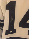 Dave Keon Autographed Leafs Jersey 1967 Throwback