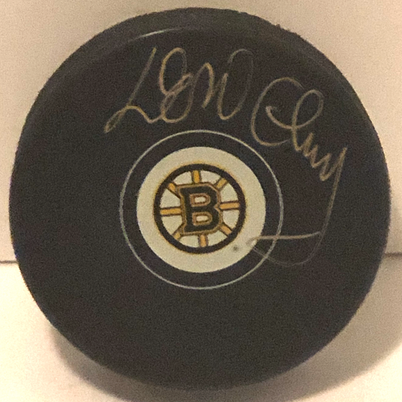 Don Cherry Autographed Boston Puck