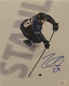 Nathan MacKinnon Autographed 8x10