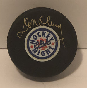 Don Cherry Autographed HNIC Puck
