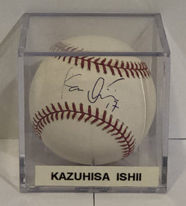 Kazuhisa Ishii Autographed Baseball
