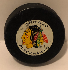 Chicago Blackhawks Game Used Puck
