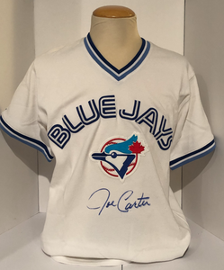 Joe Carter Autographed Blue Jays Jersey