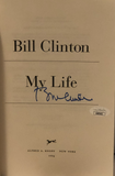 President Bill Clinton Autographed Book